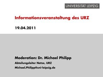 Vortrag Dr. Philipp - URZ