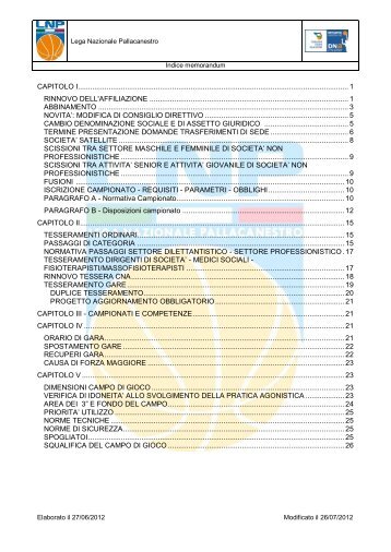 Vademecum Lega 2012-13 DNC.pdf - Comitato Italiano Arbitri ...