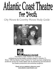 City Mouse & Country Mouse Study Guide 2011 - Atlantic Coast ...