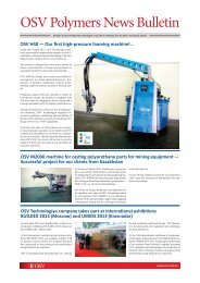 OSV Polymers News Bulletin