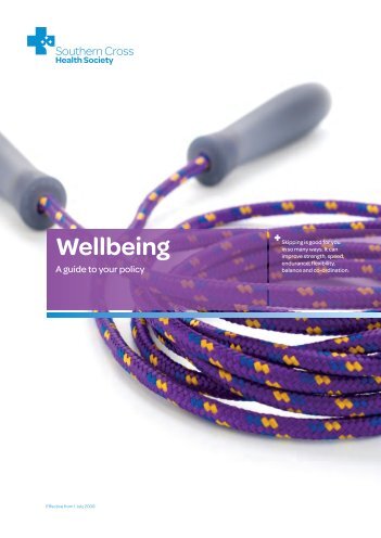 Wellbeing One - Southern Cross Healthcare