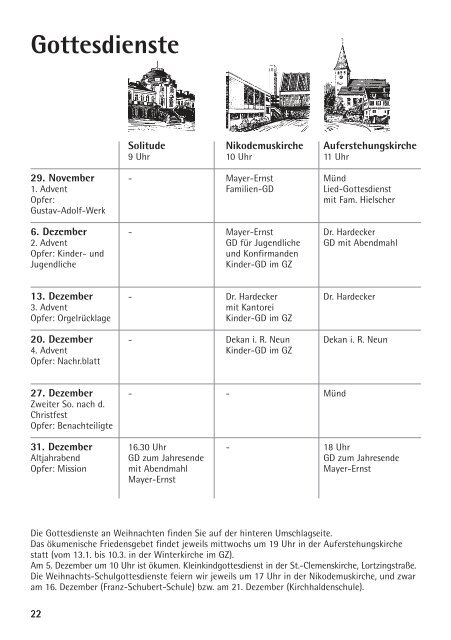 24.Nov.09-02.Feb.10 - Evangelischen Kirchengemeinde Botnang