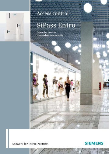 SiPass Entro - Simon Technologies