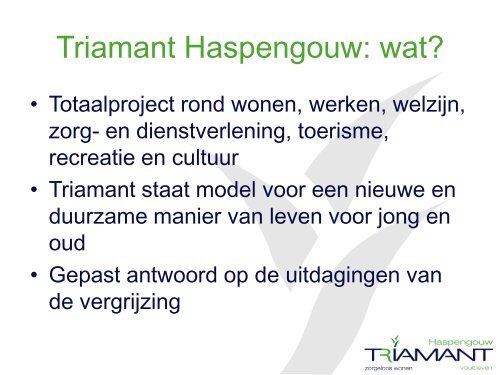 Presentatie: Ondernemen en zorg - Landelijke Gilden