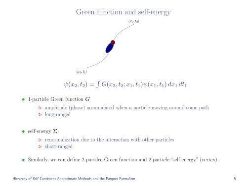 Hierarchy of Self-Consistent Approximate Methods and the Parquet ...