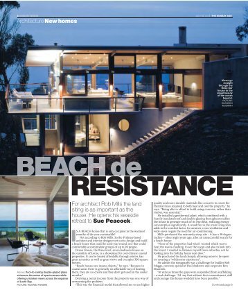 RESISTANCE - Robert Mills Architects