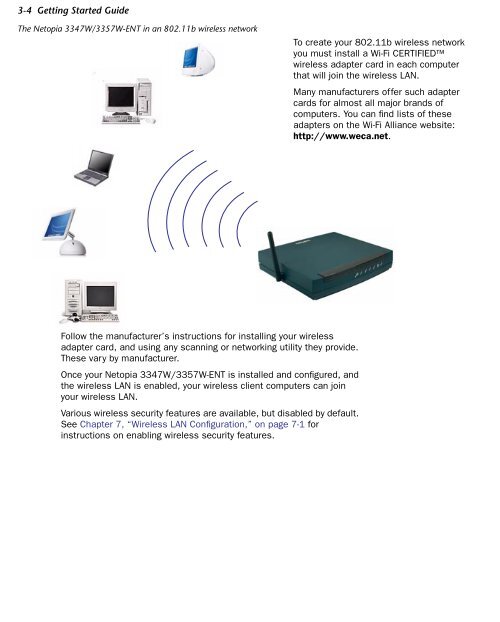 Netopia 3347W/3357W-ENT ADSL Wireless Router