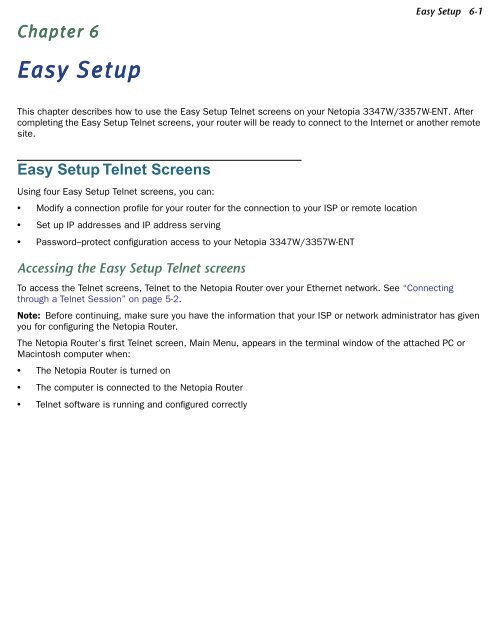 Netopia 3347W/3357W-ENT ADSL Wireless Router