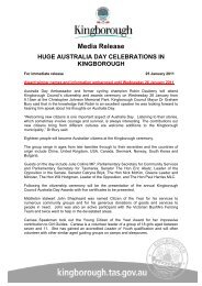 Kingborough Council Australia Day