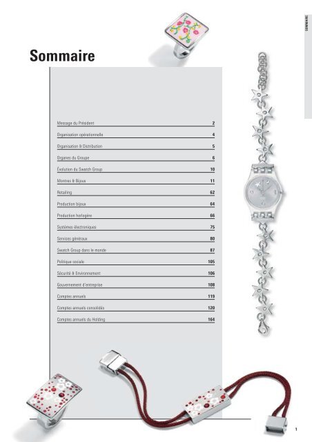 Rapport annuel - Swatch Group