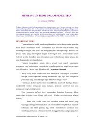 MEMBANGUN TEORI DALAM PENELITIAN .pdf - LPMP Sulsel