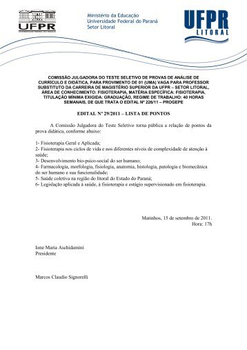 Lista de Pontos.pdf - UFPR Litoral