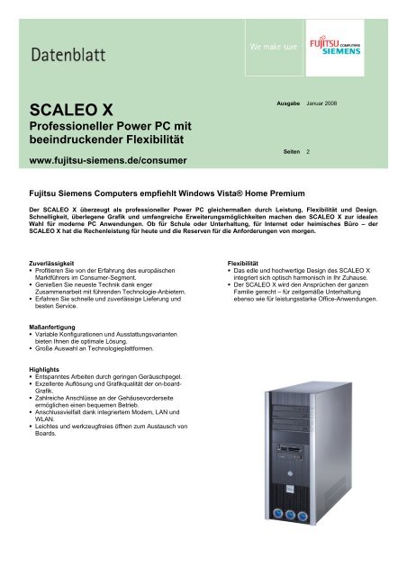 Scaleo X Professioneller Power Pc Mit Beeindruckender Flexibilitat
