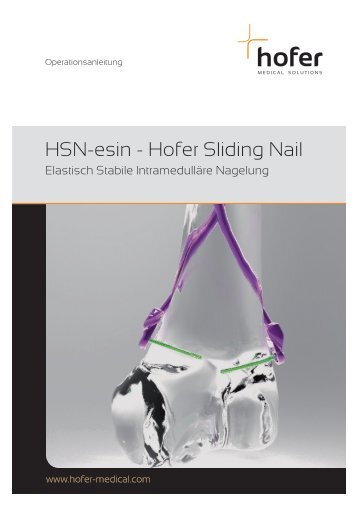 HSN-esin - Hofer Sliding Nail - Hofer-medical