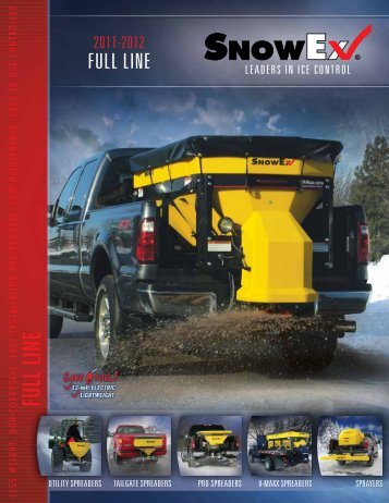 SnowEx Full Line Catalog - Heavy Duty Equipment