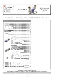 Fischer Connectors | Circular Connectors - Push-Pull Connectors