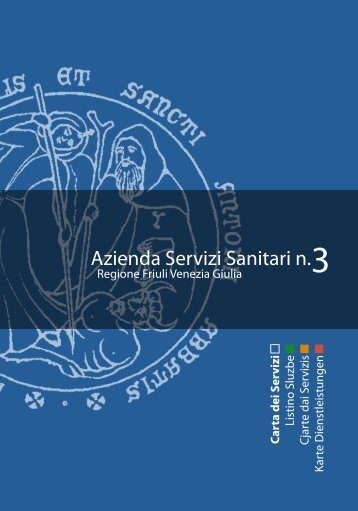Allegato - Azienda per i Servizi Sanitari n° 3 - Alto Friuli - Regione ...