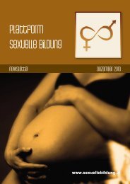 Newsletter Dezember 2010 - Plattform sexuelle Bildung