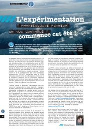 Article Planeur Info