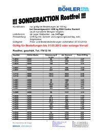 h9 - bÃ¶hler-uddeholm schweiz ag