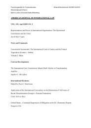 american journal of international law - Prof. Dr. Christian Tietje, LL.M.