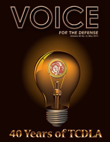 for the defense for the defense - Voice For The Defense Online