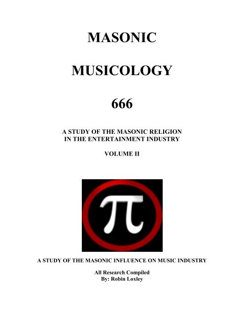 MASONIC MUSICOLOGY 666