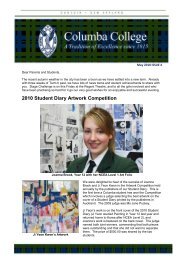 Issue 4 - May 2010 - Columba College