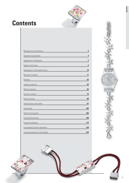 Contents - Swatch Group