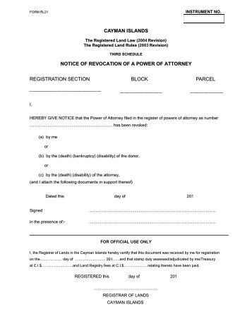 Cayman Islands Lands And Survey Forms Cayman Islands Lands And Survey Forms