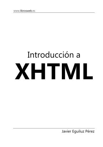 Introduccion a XHTML - Web de jEsuSdA 8