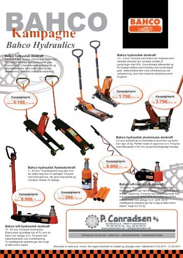 Bahco Hydraulics - P. Conradsen