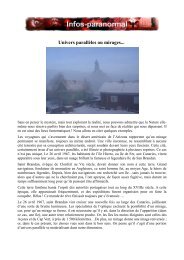 Voir l'article complet en format P.D.F - Infos-paranormal.net