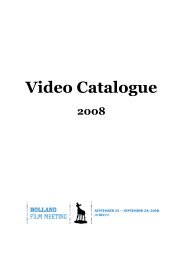 Video Catalogue - Nederlands Film Festival