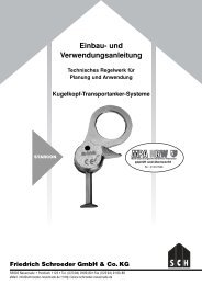 Einbauanleitung - Friedrich Schroeder GmbH & Co. KG, Neuenrade
