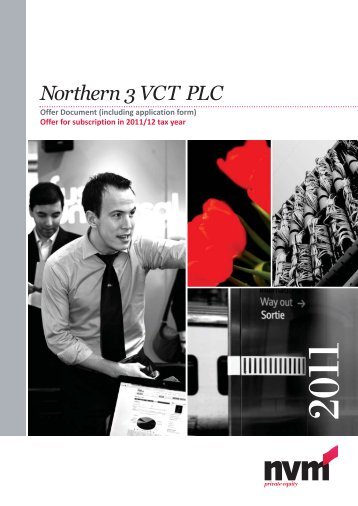 Northern 3 VCT PLC Application Form - Clubfinance