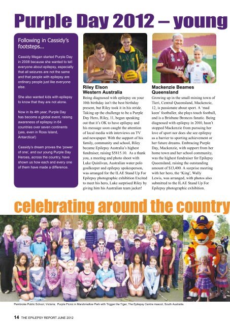 Luke Quinlivan & Riley Elson - Epilepsy Australia