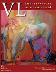 Visual Language Magazine Contemporary Fine Art  Vol 2 No 4 April 2013 