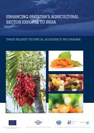 Enhancing Pakistan's Agricultural exports to India - International ...