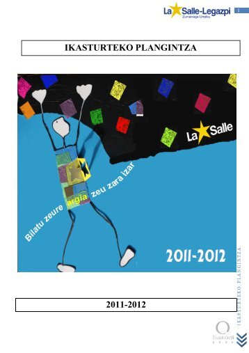 2011-2012 IKASTURTEKO PLANGINTZA - La Salle Distrito ARLEP