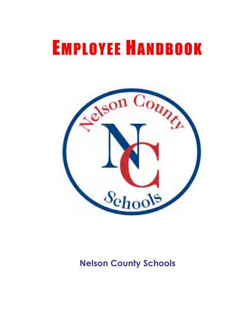 EMPLOYEE HANDBOOK - Nelson County School District - Kentucky ...