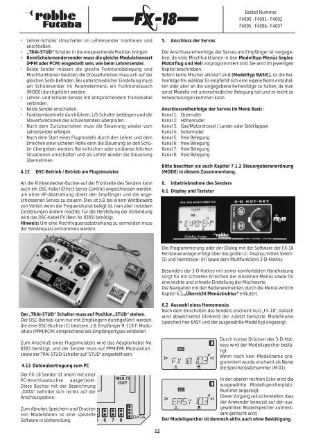 Manual - Fertigmodelle