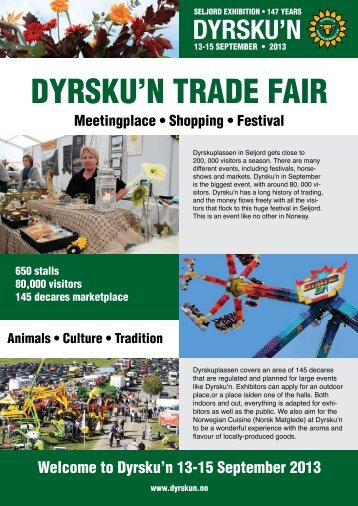 DYRSKU'N TRADE FAIR