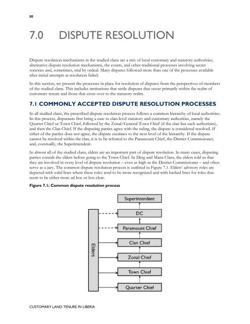 Customary Land Tenure in Liberia - Land Tenure and Property ...