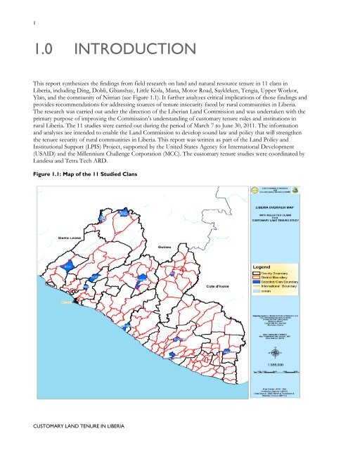 Customary Land Tenure in Liberia - Land Tenure and Property ...