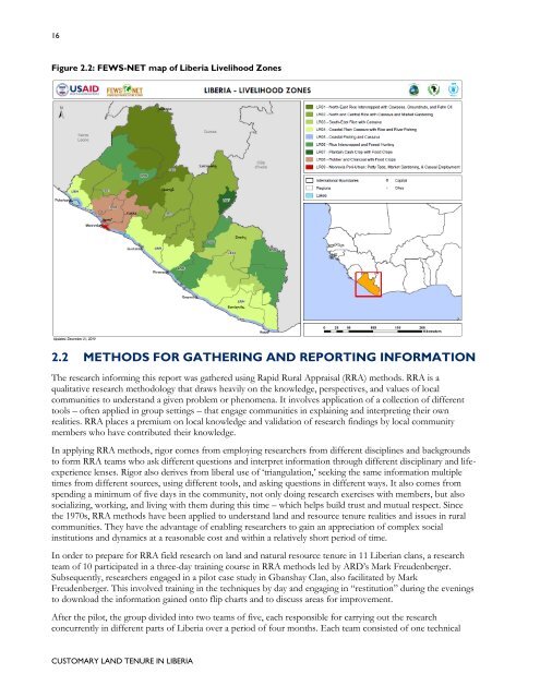 Customary Land Tenure in Liberia - Land Tenure and Property ...