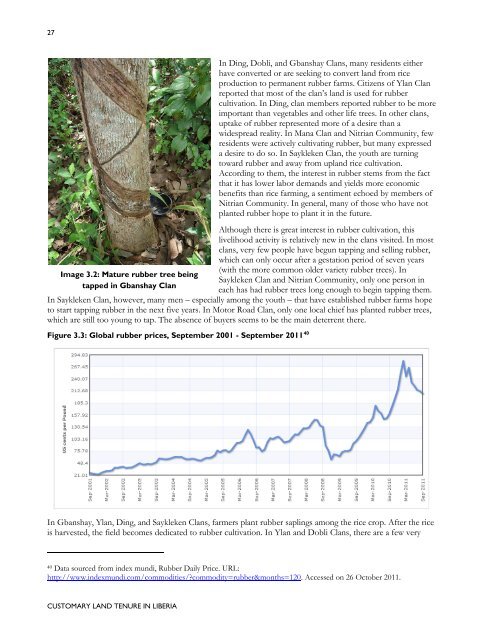 Customary Land Tenure in Liberia - Land Tenure and Property ...