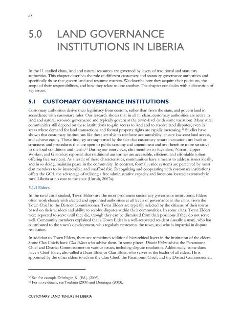 Customary Land Tenure in Liberia - Land Tenure and Property ...