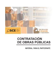 CONTRATACIÃN DE OBRAS PÃBLICAS - OSCE