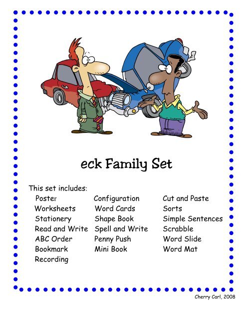 eck Family Set - Little Book Lane